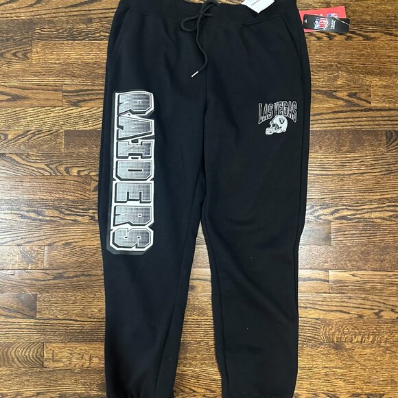 RAIDERS - NWT - NFL Sweatpants - Picture 2 of 6